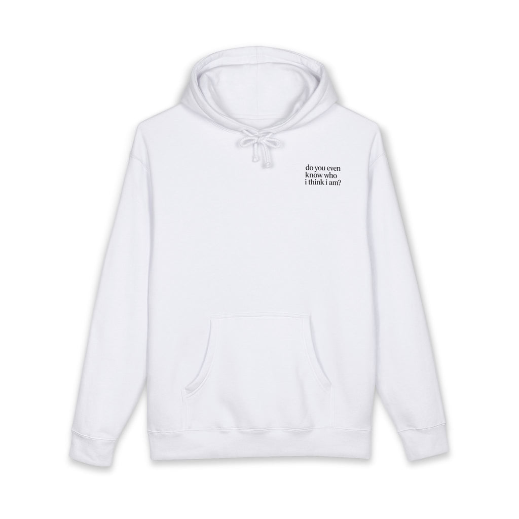 Do You Even Know Who I Think I Am? Oversized Hoodie – Indie Sleaze Florida Streetwear