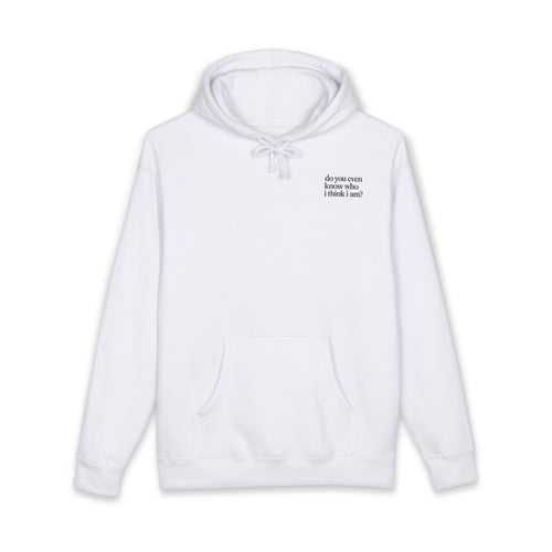 Do You Even Know Who I Think I Am? Oversized Hoodie – Indie Sleaze Florida Streetwear