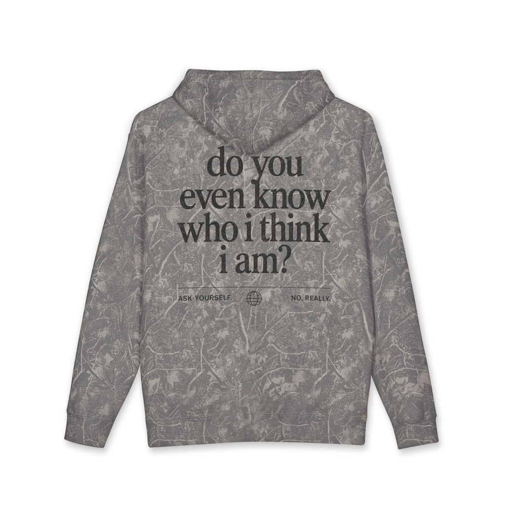 Do You Even Know Who I Think I Am? Oversized Hoodie – Indie Sleaze Florida Streetwear