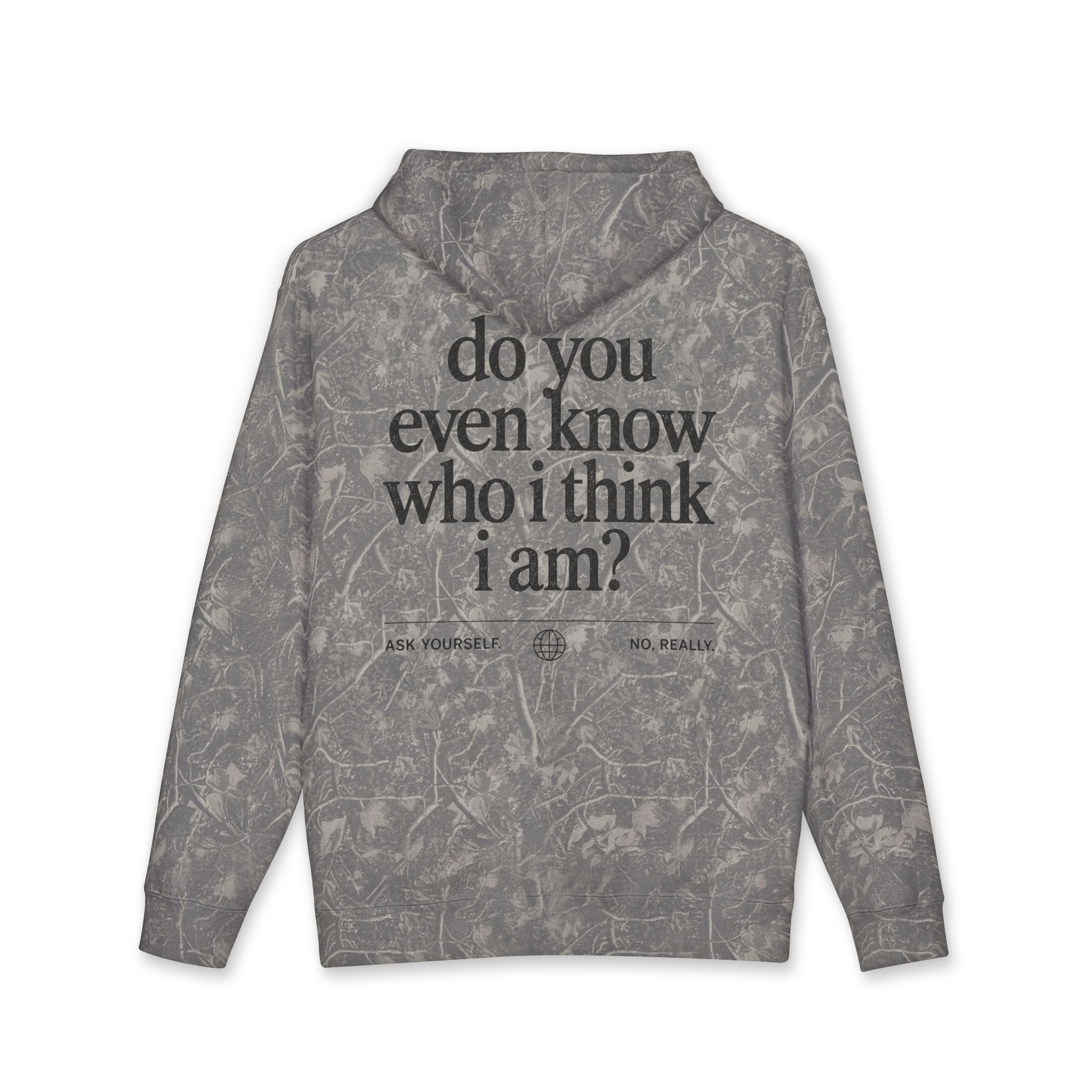 Do You Even Know Who I Think I Am? Oversized Hoodie – Indie Sleaze Florida Streetwear